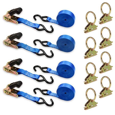 Dc Cargo E-Track Basic Tie-down Kit No 8 ETAK-8